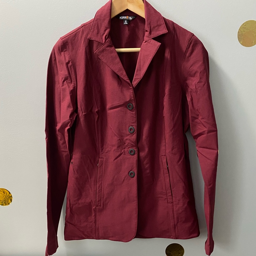 Kerrits Stretch Competitor Show Coat in Sangria